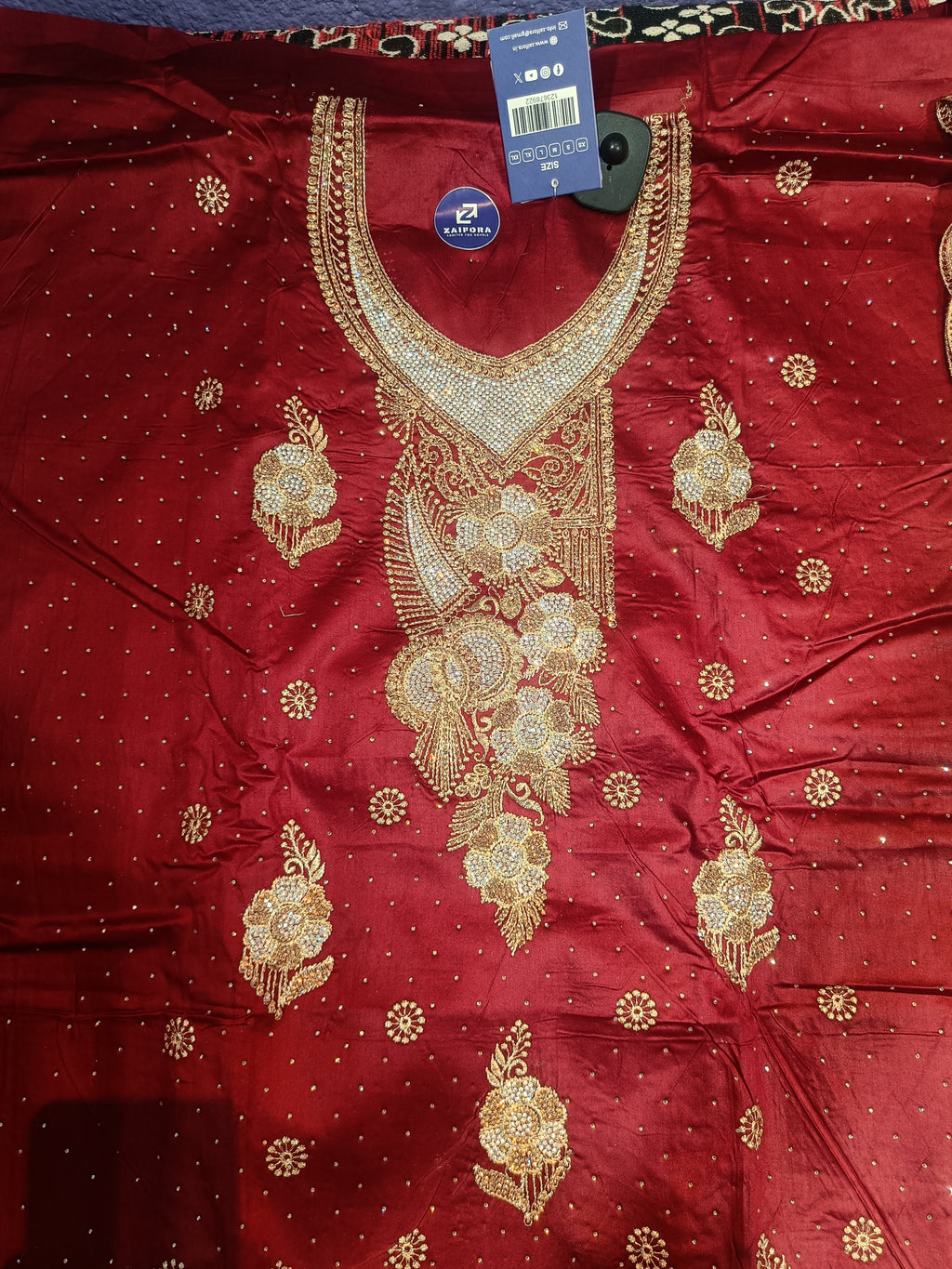 Jaam cotton fancy unstitched ladies Suit