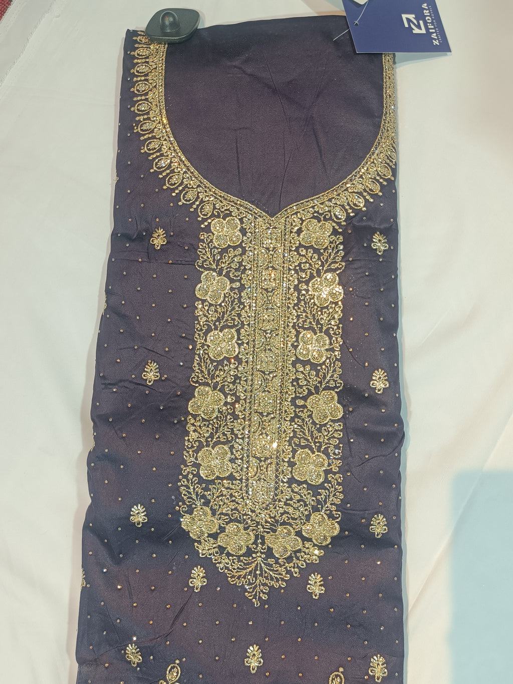 Fancy georgette boring work