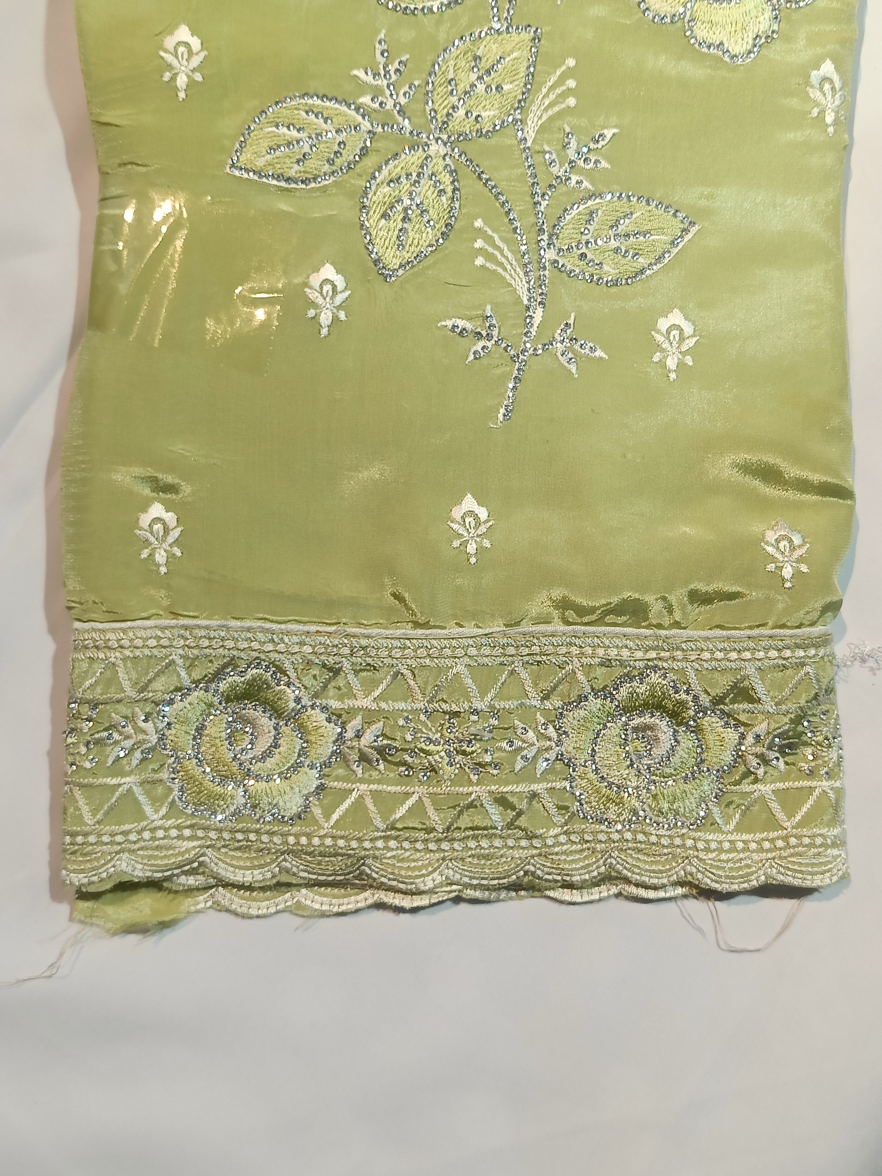 Glass Organza fabric