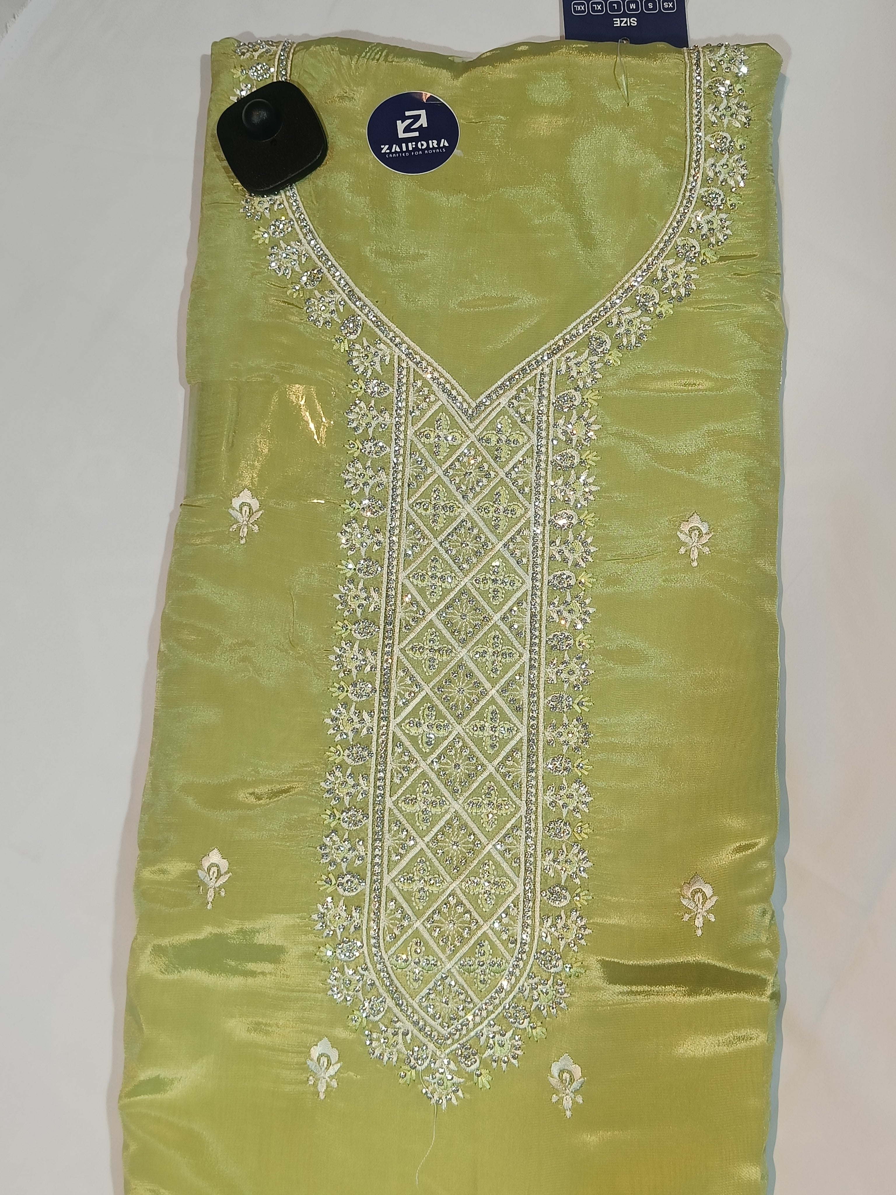 Glass Organza fabric