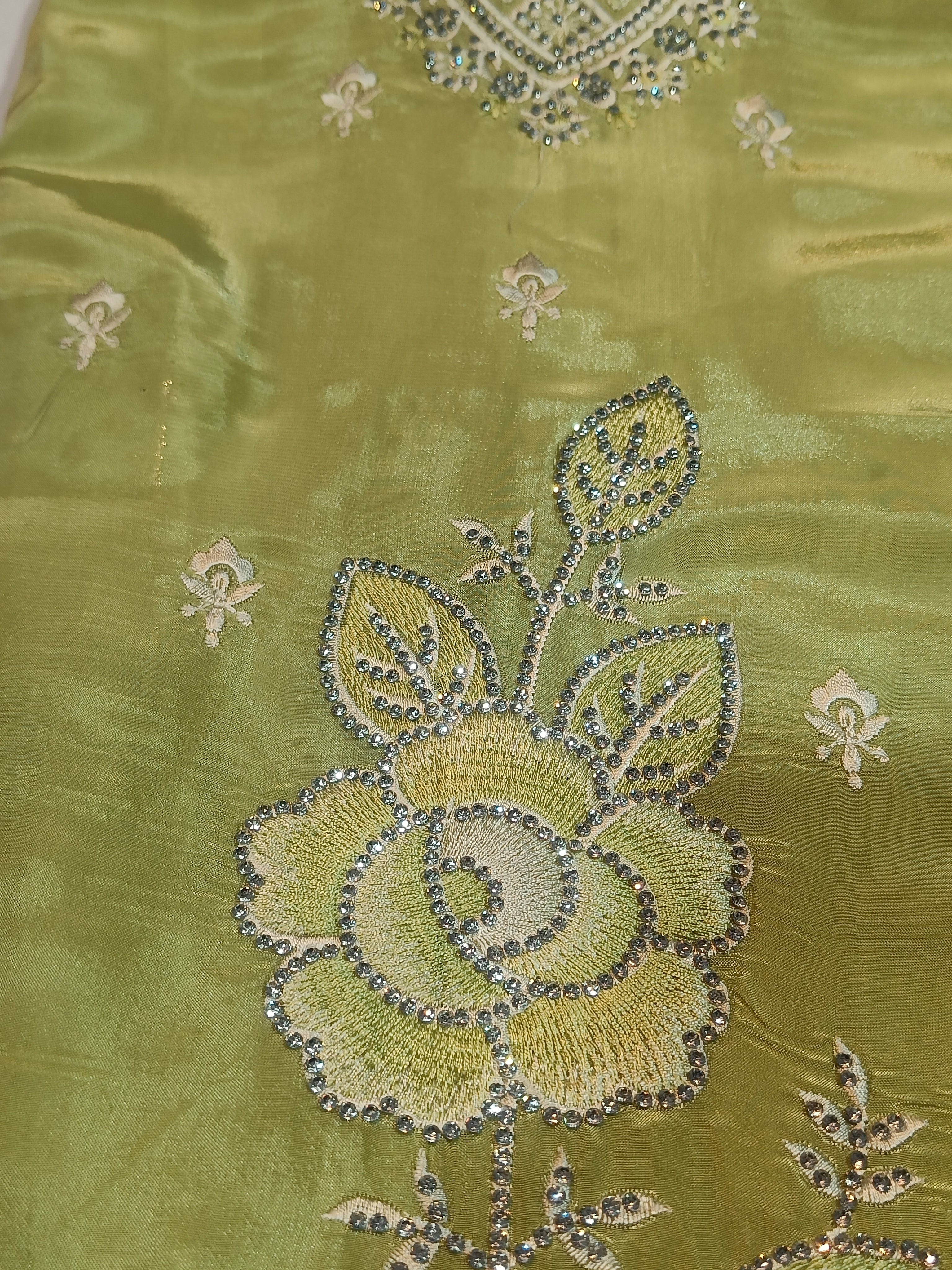 Glass Organza fabric