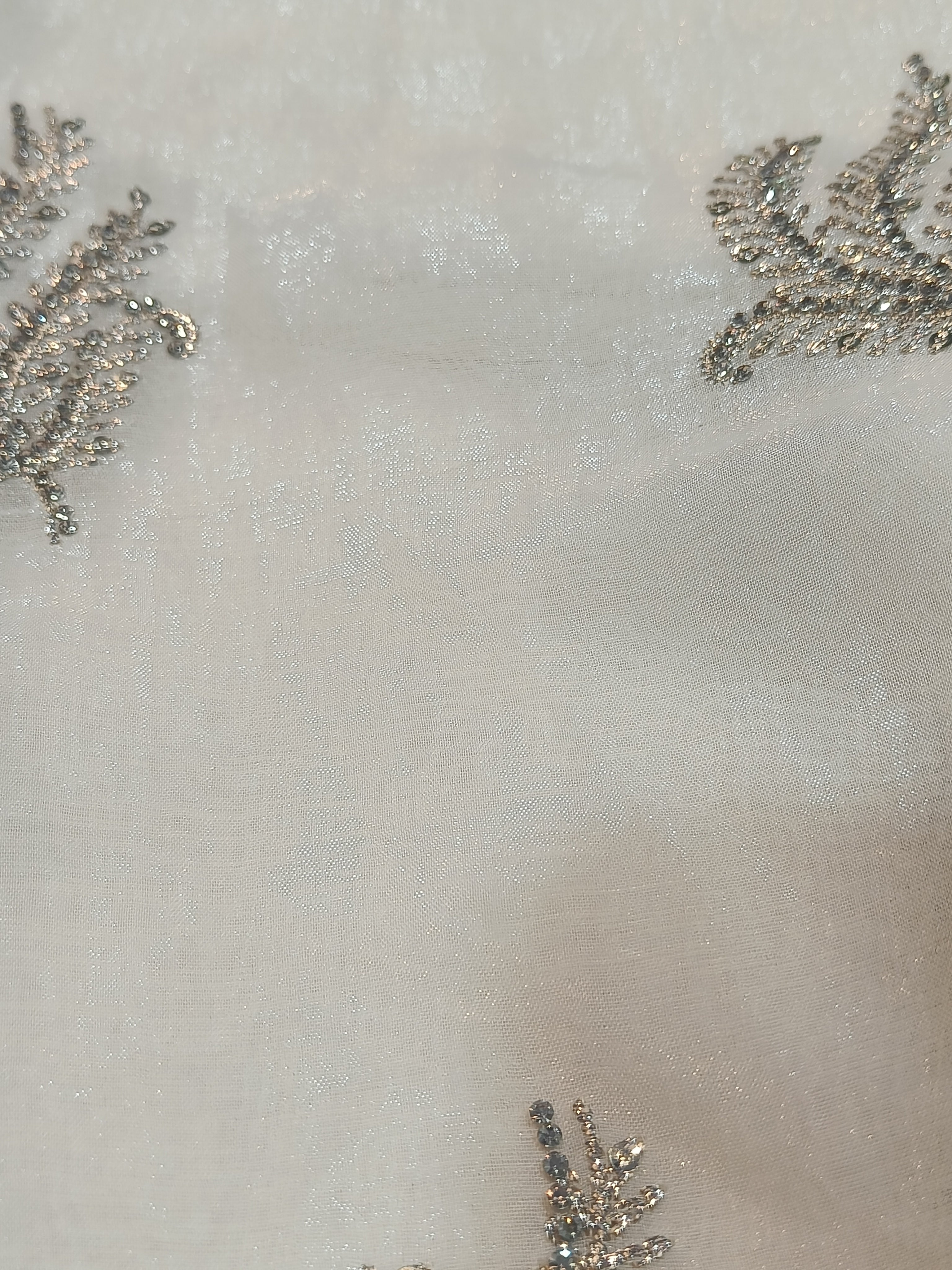 Fancy suit contrast colour in crunchy fabric