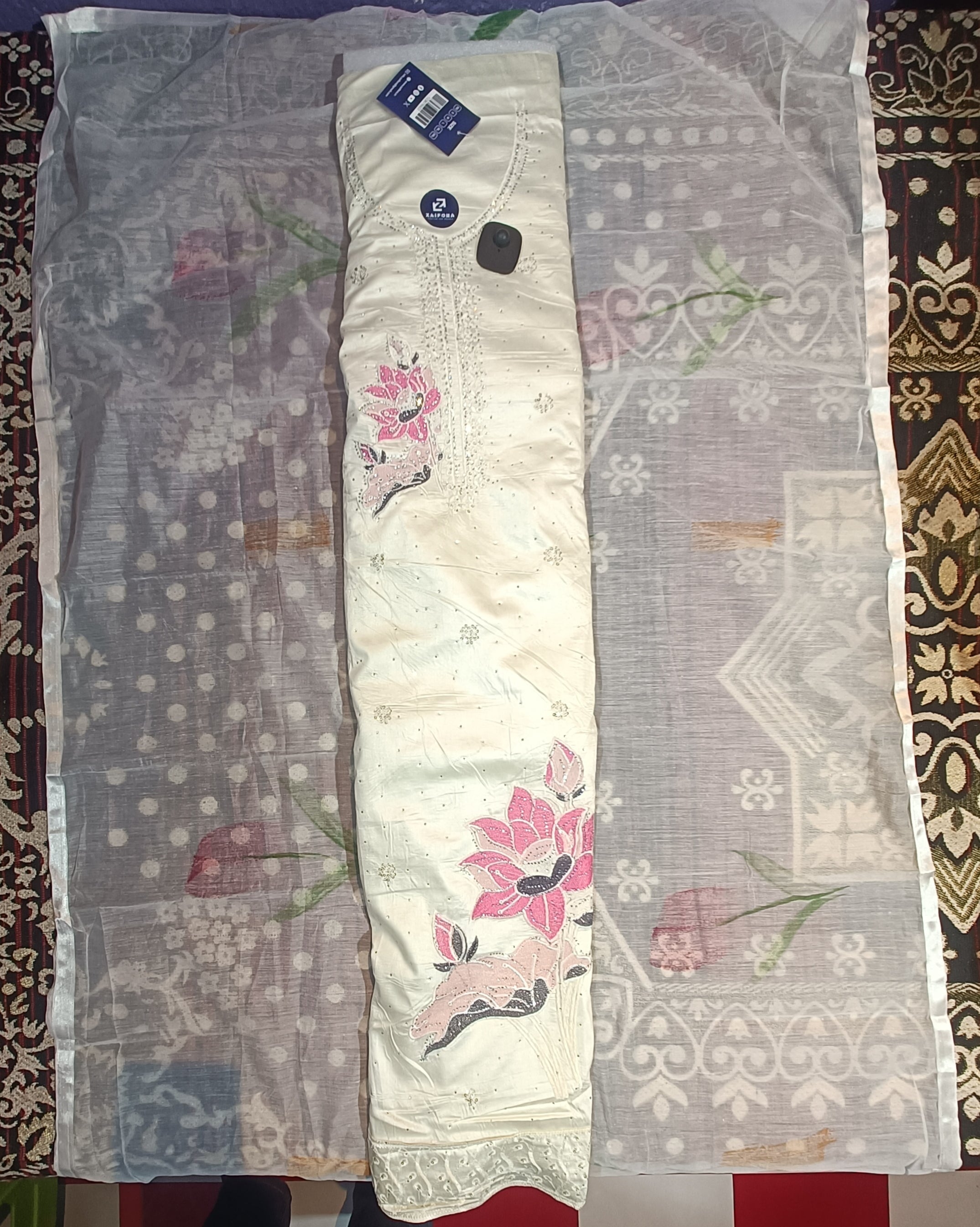 Roman silk fabric fancy suit