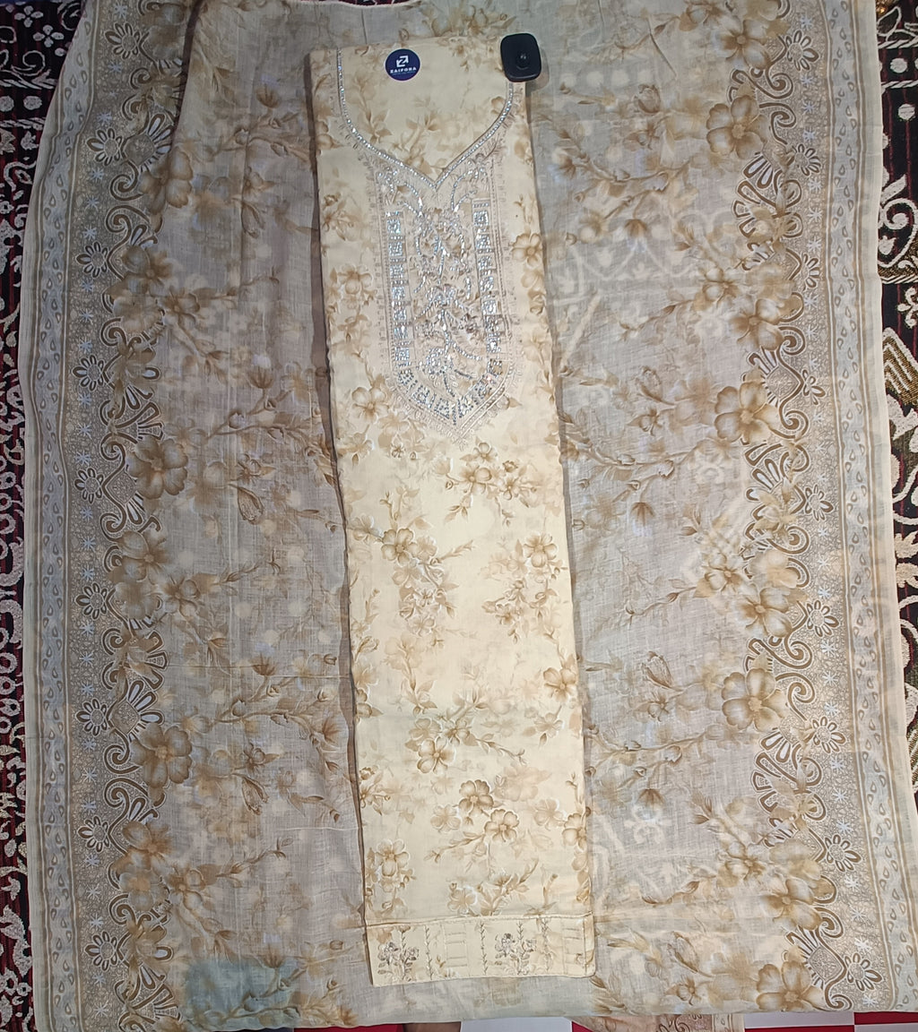 Regular wear 100% cotton suit