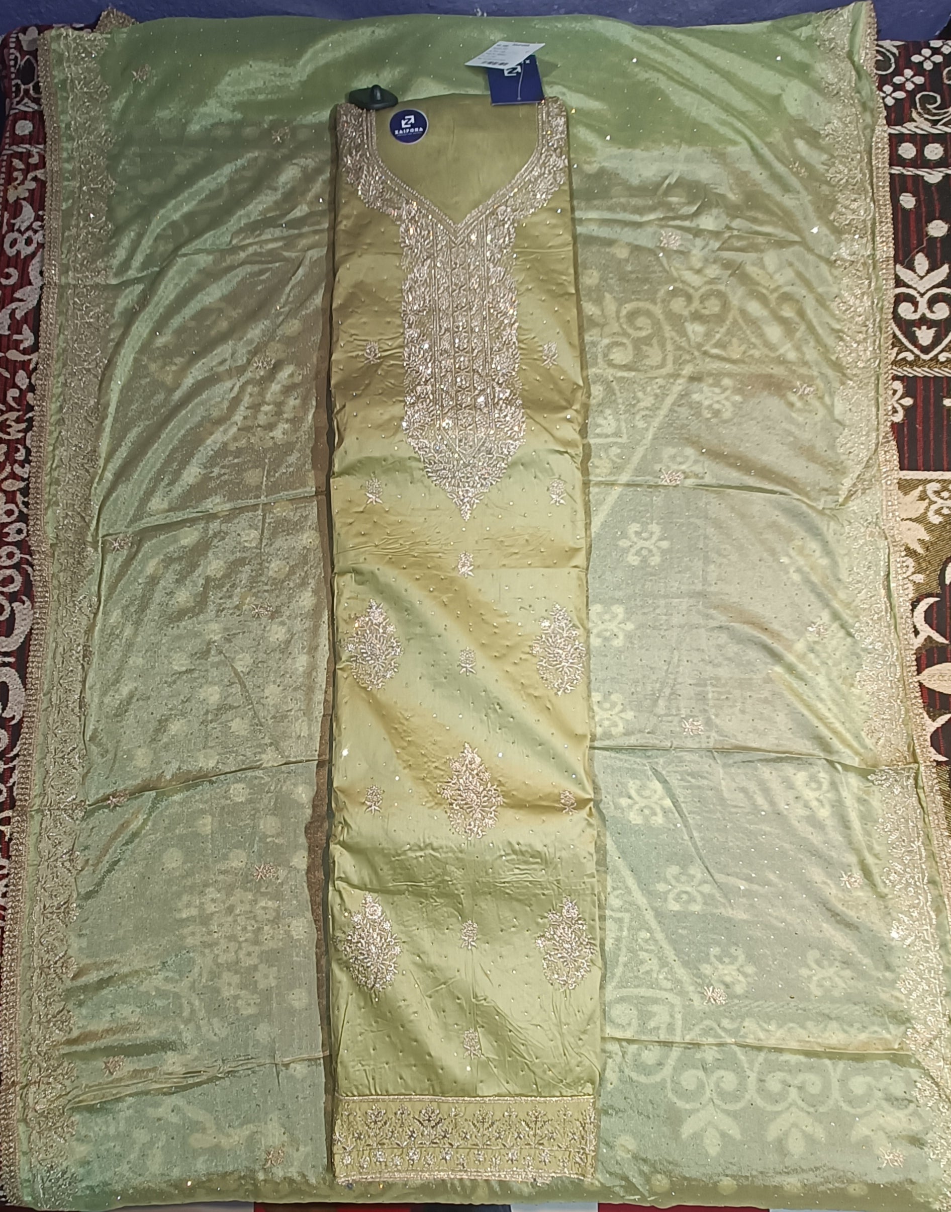 Jaam cotton fabric suit