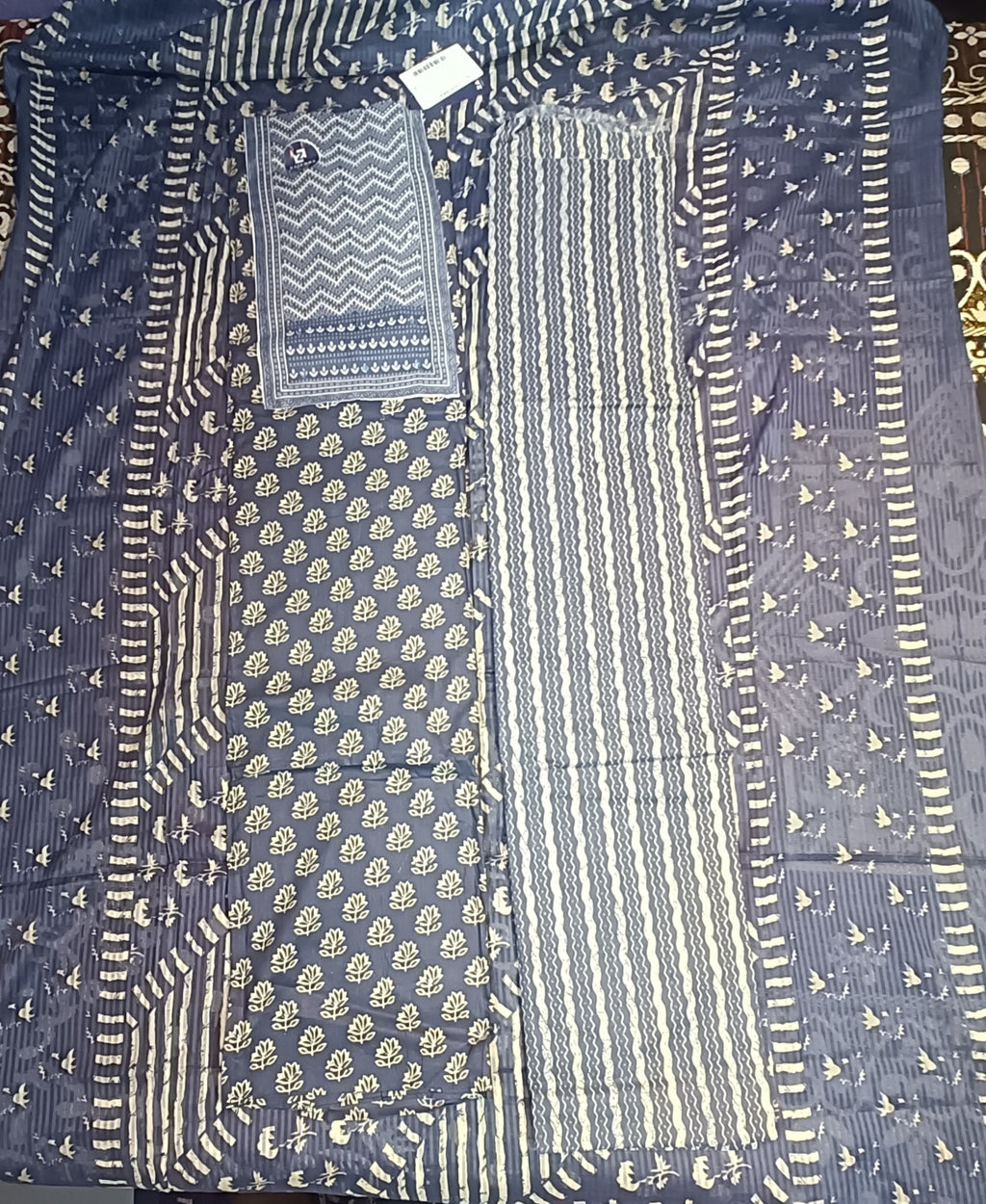 100% Cotton regular wear suit.