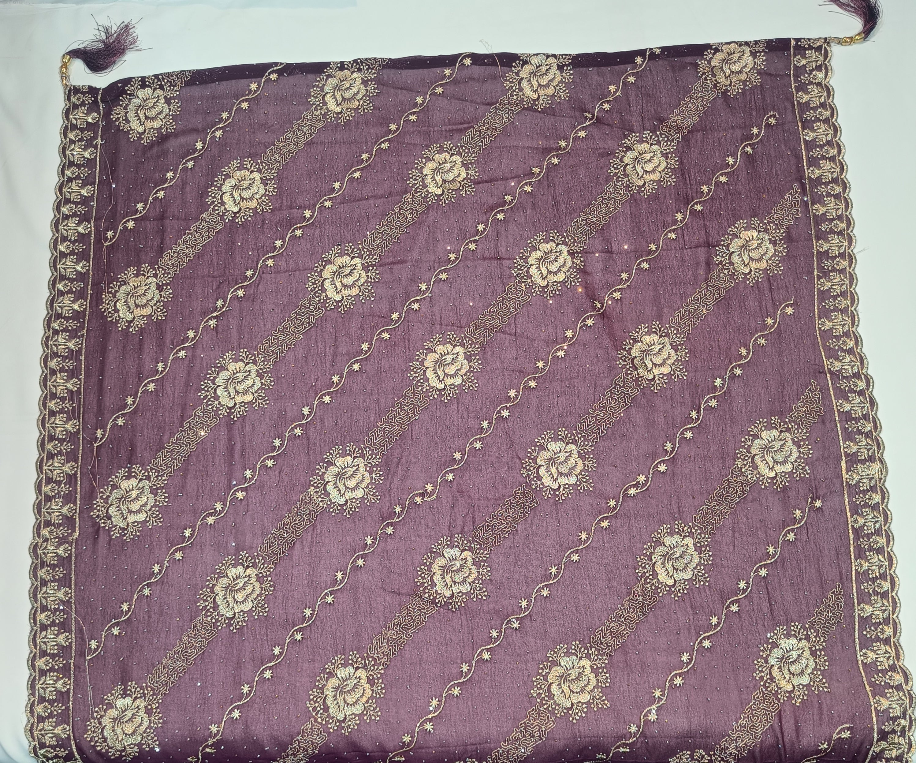 Jaam cotton party wear heavy work dupatta suit