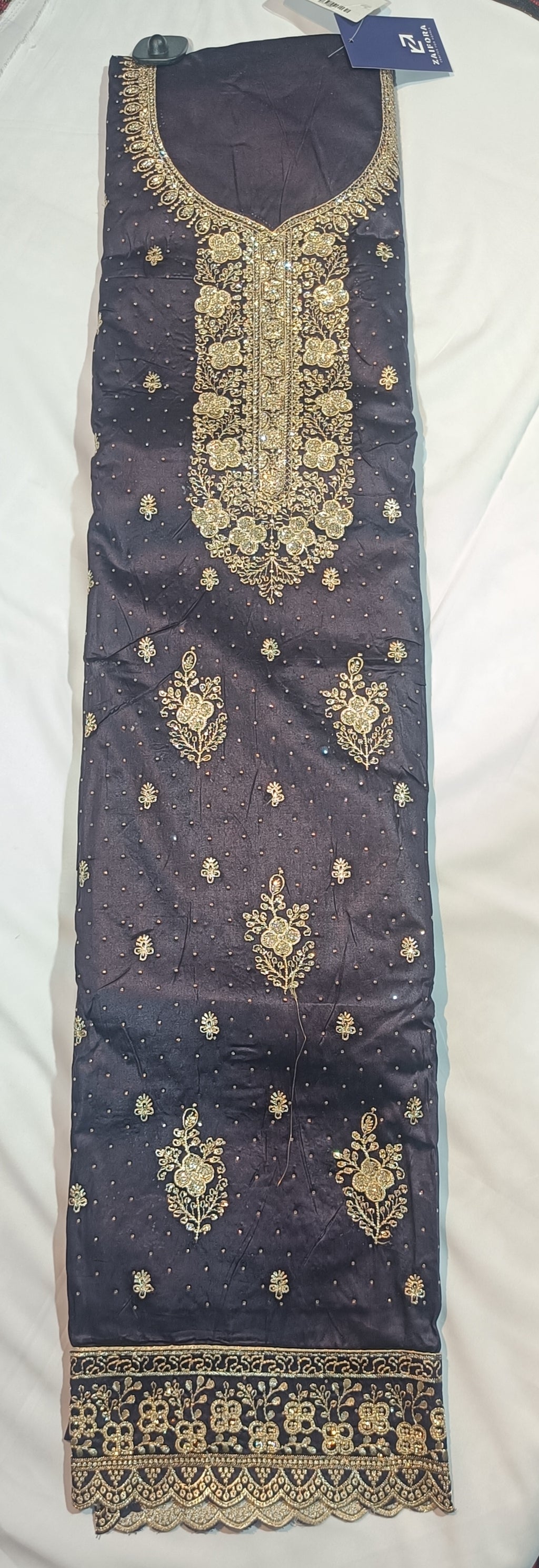 Fancy georgette boring work