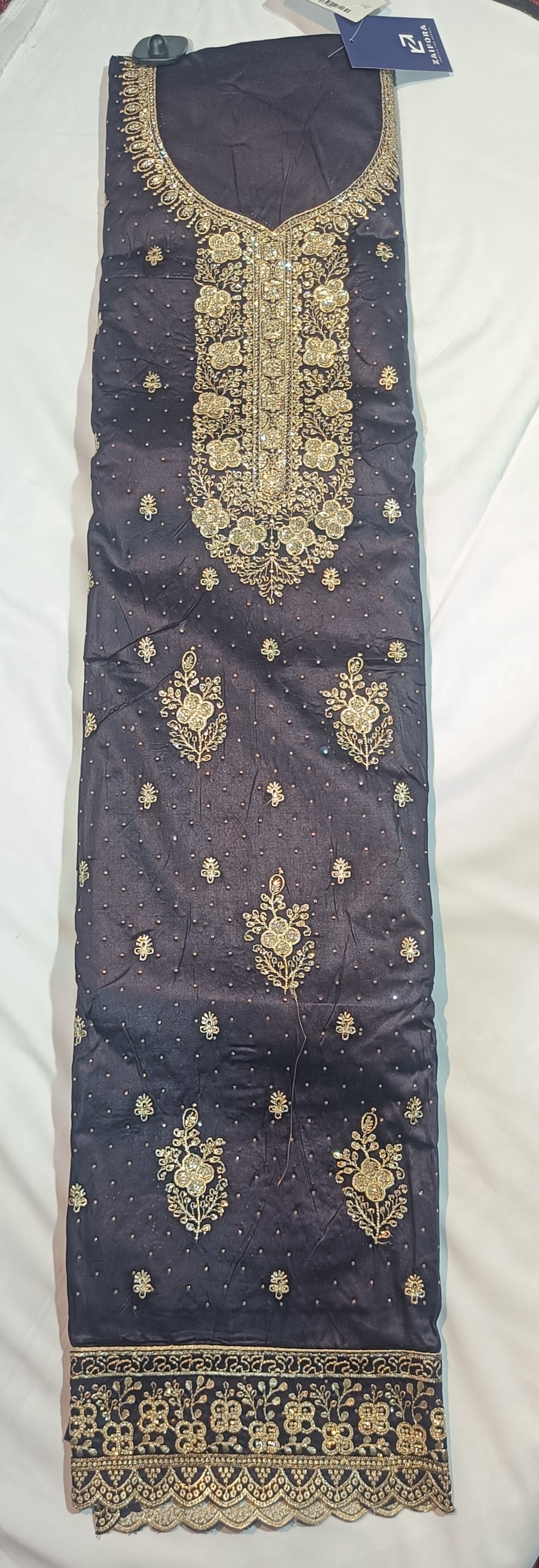 Fancy georgette boring work