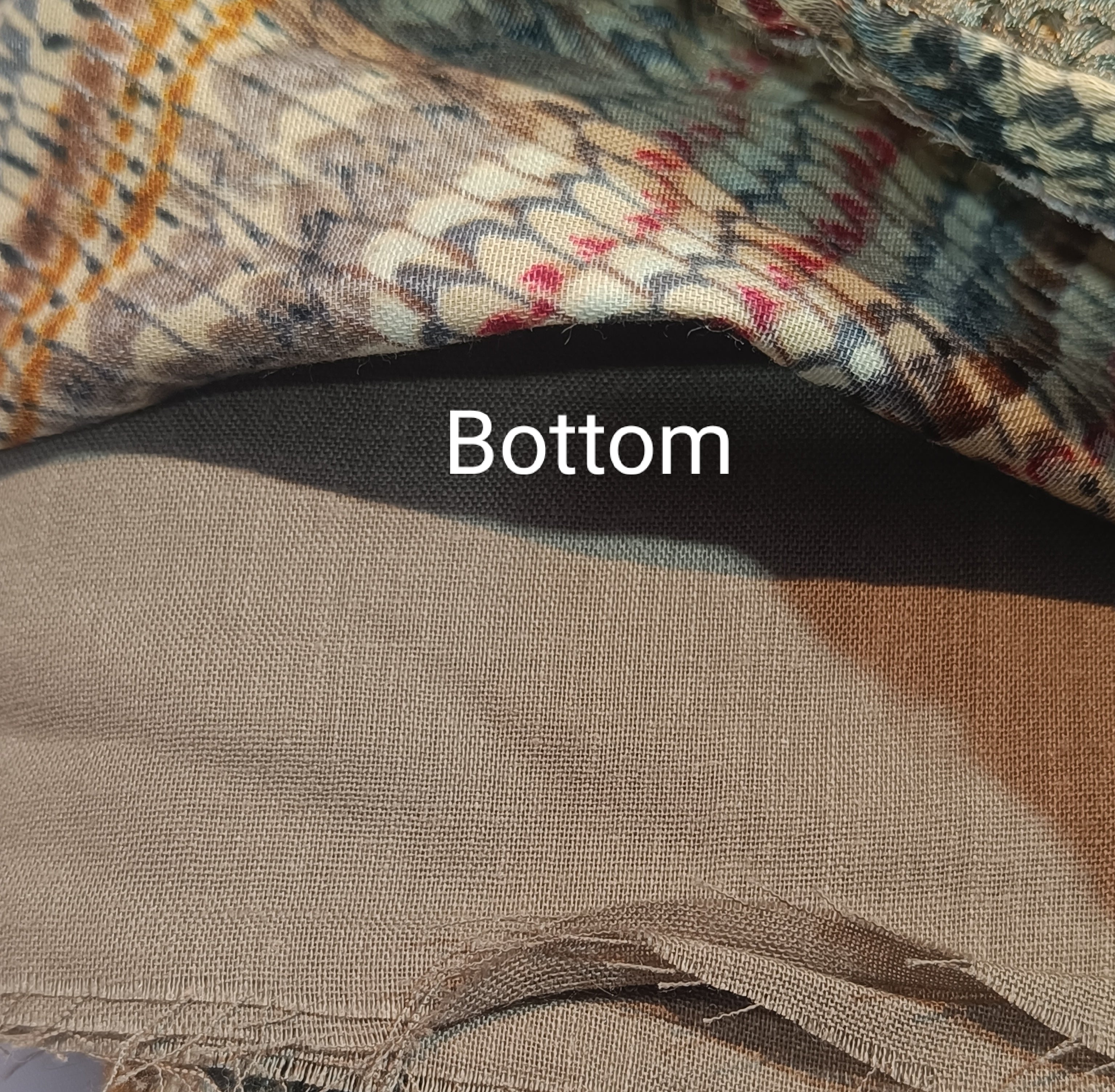 Black and colourful combination cotton suit