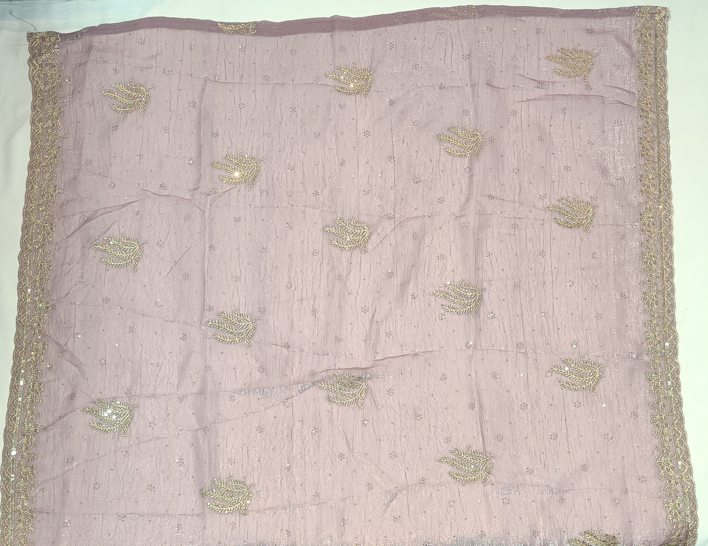 Fancy suit contrast colour in crunchy fabric